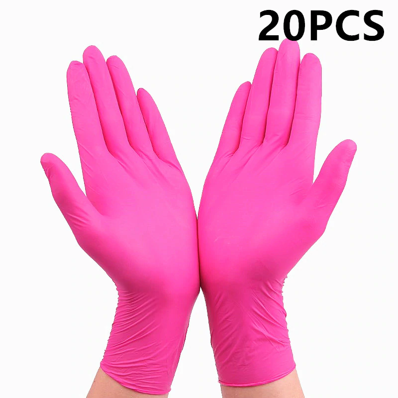 Anti Virus gloves | 100 pcs/pack Latex high elasticity PVC inspection Protective Surgical  gloves gloves Anti Virus Influenza and Bacteria and oil