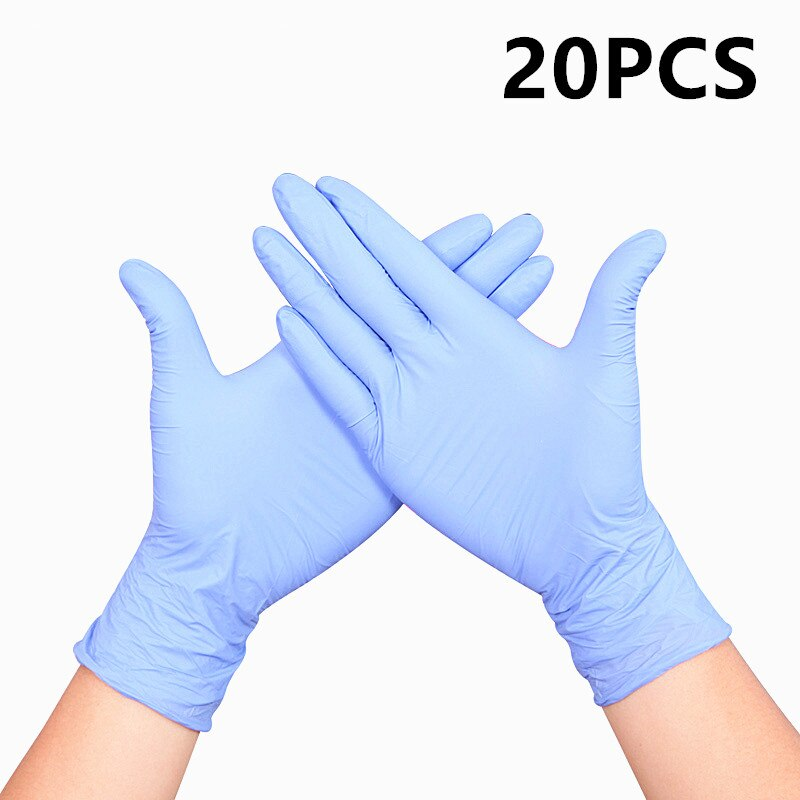 Anti Virus gloves | 100 pcs/pack Latex high elasticity PVC inspection Protective Surgical  gloves gloves Anti Virus Influenza and Bacteria and oil