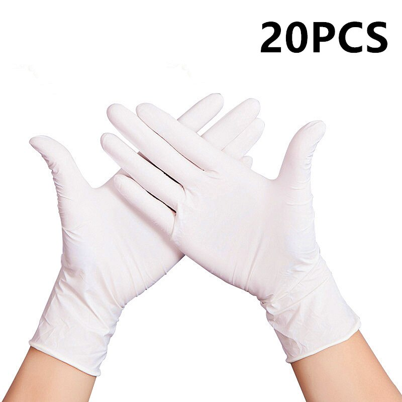 Anti Virus gloves | 100 pcs/pack Latex high elasticity PVC inspection Protective Surgical  gloves gloves Anti Virus Influenza and Bacteria and oil