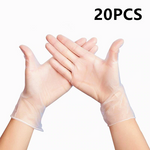 Load image into Gallery viewer, Anti Virus gloves | 100 pcs/pack Latex high elasticity PVC inspection Protective Surgical  gloves gloves Anti Virus Influenza and Bacteria and oil
