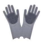 Load image into Gallery viewer, Kitchen Gloves | 1 Pair Gloves Kitchen Silicone Cleaning Gloves Magic Silicone Dish Washing Glove for Household Scrubber Rubber Kitchen Clean Tool
