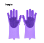 Load image into Gallery viewer, Kitchen Gloves | 1 Pair Gloves Kitchen Silicone Cleaning Gloves Magic Silicone Dish Washing Glove for Household Scrubber Rubber Kitchen Clean Tool
