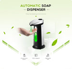 Load image into Gallery viewer, Automatic Liquid Soap Dispenser | 400 ml Automatic Liquid Soap Dispenser Smart Sensor Touch less ABS Electroplated Sanitize Dispensation for Kitchen Bathroom
