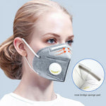 Load image into Gallery viewer, KN 95 Mask | 3 M 950 1 V+ KN 95 Mask N 95 face mask Respirator Safety Mouth Masks disposable mask respirator Features as KF 94 FFP 2 FFP 3
