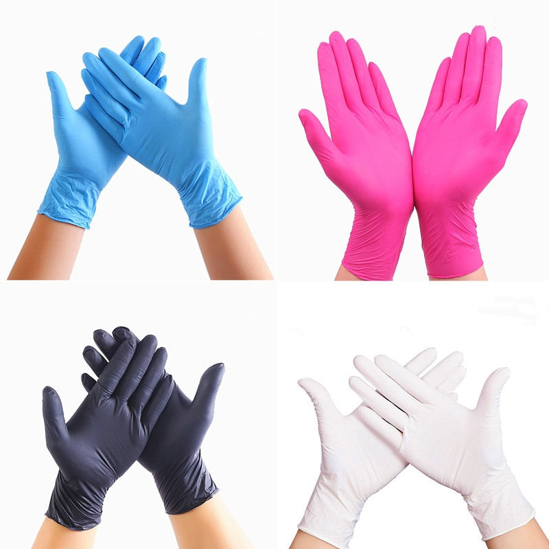 Household Disposable Gloves | 20 PCS/Set Disposable Gloves Latex Cleaning Food Gloves Food Grade Waterproof Gloves Household Garden Cleaning Durable Gloves